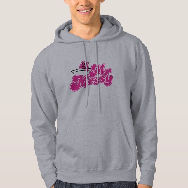 Mr. Messy | Bathtub Soaking Hoodie (Front)