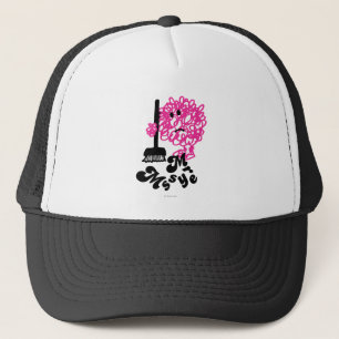 Mr. Messy Broom & Name Trucker Hat