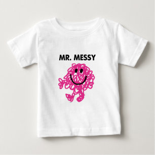 Mr. Messy   Classic Pose Baby T-Shirt