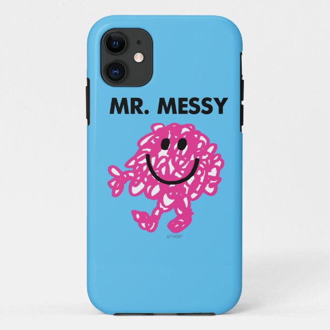 Mr. Messy | Classic Pose Case-Mate iPhone Case (Back)