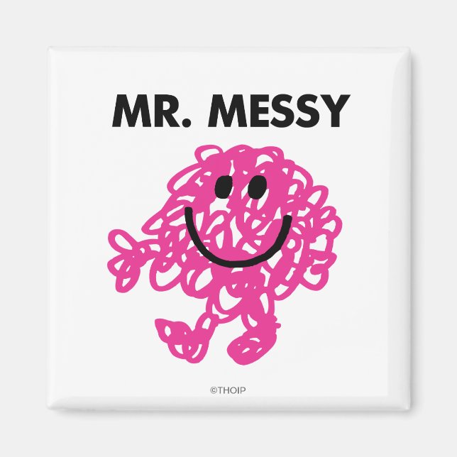 Mr. Messy | Classic Pose Magnet (Front)