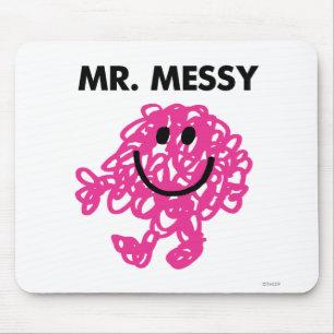 Mr. Messy   Classic Pose Mouse Pad