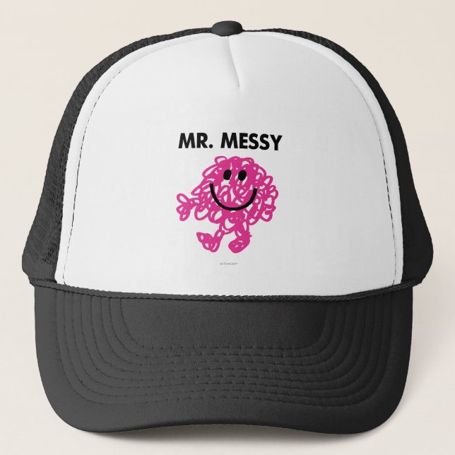 Mr. Messy | Classic Pose Trucker Hat (Front)