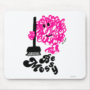 Mr. Messy Cleaning Up Mouse Pad