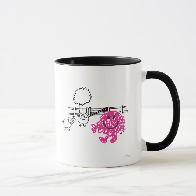 Mr. Messy & Two Pigs Mug (Right)