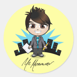 "Mr. Metropolitan" Stickers