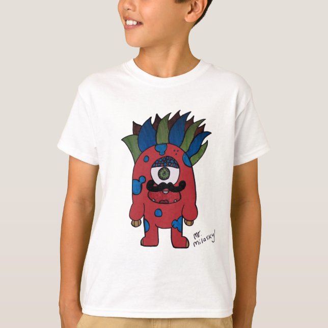 Mr Milasky - newest character release from Nugget T-Shirt (Front)
