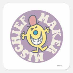 Mr. Mischief   Mischief Maker Square Sticker