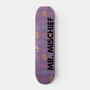 Mr. Mischief Smiling Gleefully Skateboard