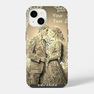 Mr & Miss Loving Couple Just Married iPhone 14 Case