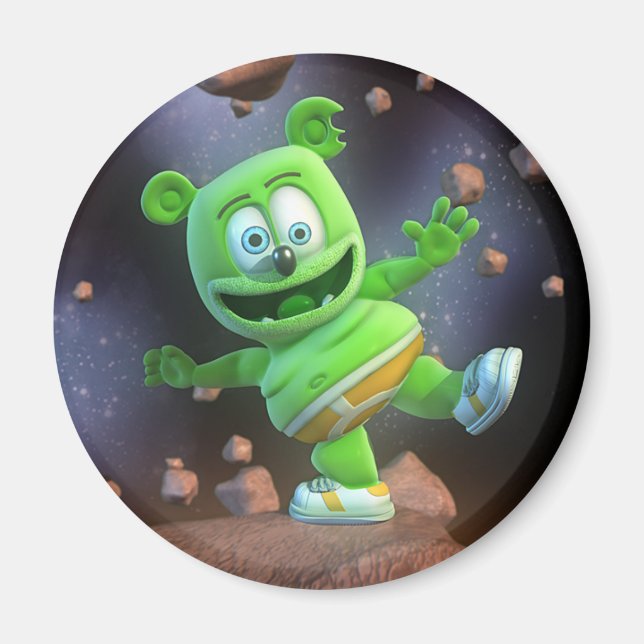 Mr. Mister Gummibär Asteroid Magnet (Front)