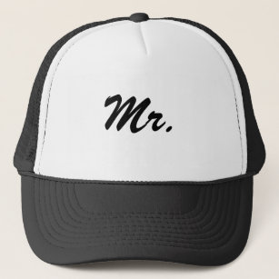 Mr./Mister/Honeymoon Trucker Hat
