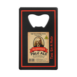 Mr. Molotov's Pale Ale Label