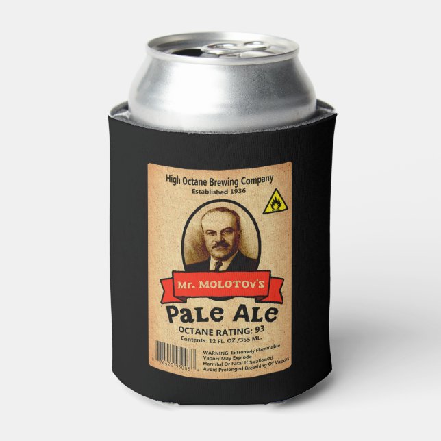 Mr. Molotov's Pale Ale Label Can Cooler (Can Front)