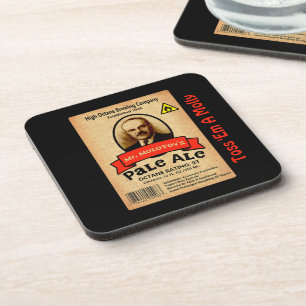 Mr. Molotov's Pale Ale Label Coaster