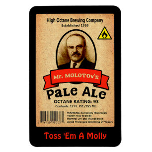 Mr. Molotov's Pale Ale Label Magnet