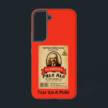 Mr. Molotov's Pale Ale Label Samsung Galaxy Case<br><div class="desc">A label from a bottle of Mr. Molotov's Pale Ale brewed by mythical High Octane Brewing Company. The label includes a picture of Vyacheslav Mikhailovich Molotov, Soviet Minister of Foreign Affairs under Josef Stalin. Along with text reading "Mr. MOLOTOV'S Pale Ale" and "OCTANE RATING: 93." Additional includes health warnings and...</div>