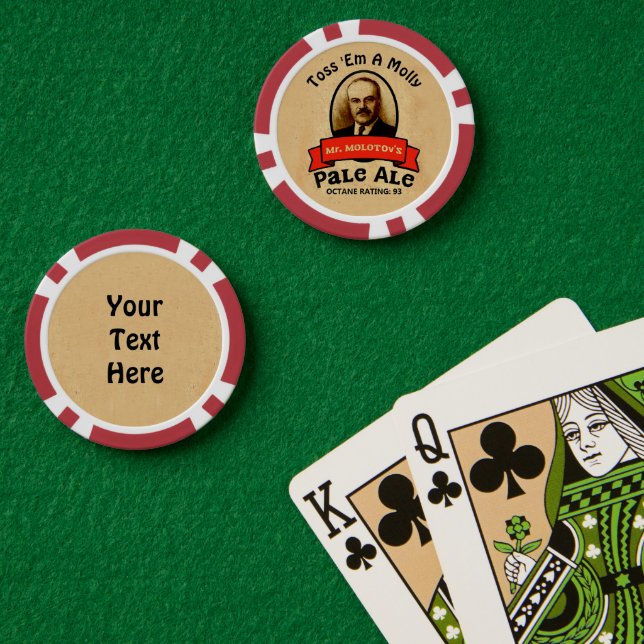 Mr. Molotov's Pale Ale Poker Chips (Poker Table (Double))