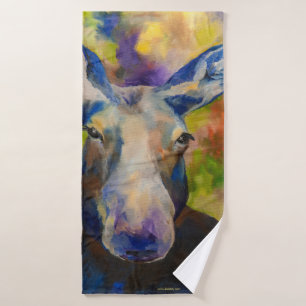 Mr. Moosey Moose Alaskan Bath Towel 