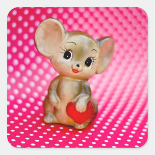 Mr. Mouse Square Sticker