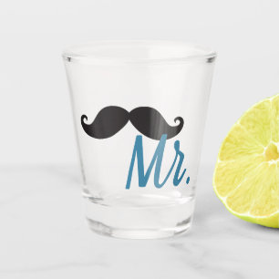 Mr. Moustache Shot Glass