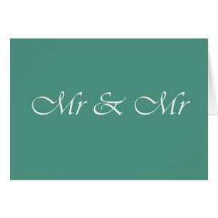 Mr & Mr Typography