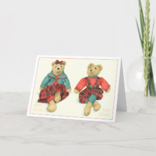MR. & MRS. BEAR Christmas Card