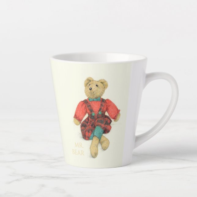 MR. & MRS. BEAR Latte Mug (Right)