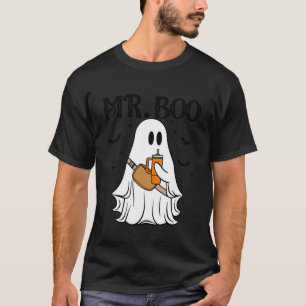 Mr & Mrs Boo Boujee Love Matching Couples Hallowee T-Shirt