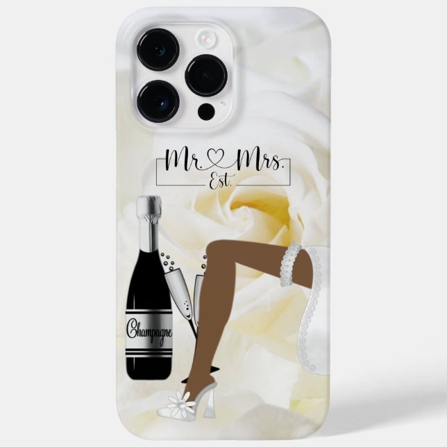 Mr. & Mrs. Case-Mate iPhone Case (Back)
