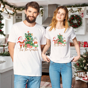 Mr & Mrs Claus ‘Tis The Season T-Shirt
