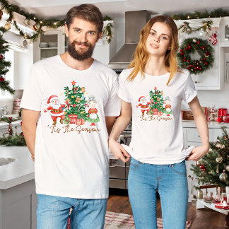 Mr & Mrs Claus | ‘Tis The Season T-Shirt