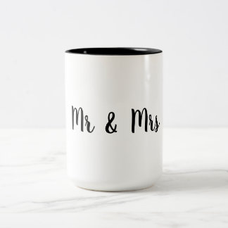 MR & MRS COFFEE MUG