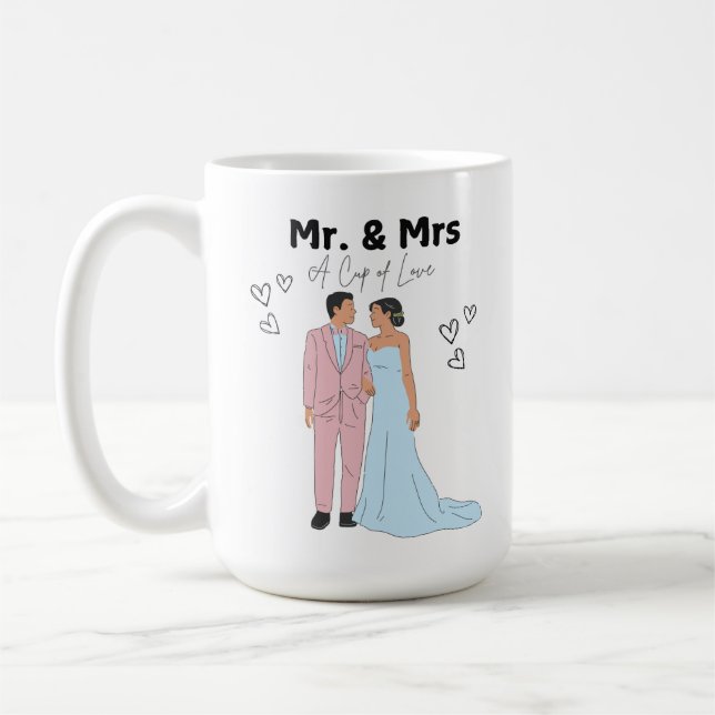 Mr & Mrs coffee Mug (Left)