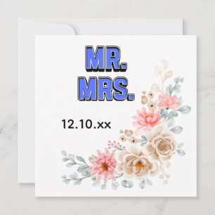 Mr. & Mrs. Invitation