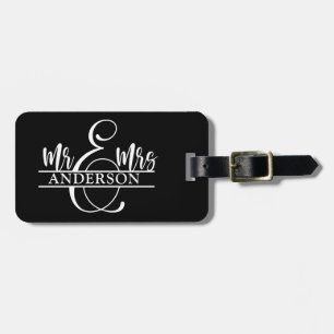  Mr & Mrs  Luggage Tag