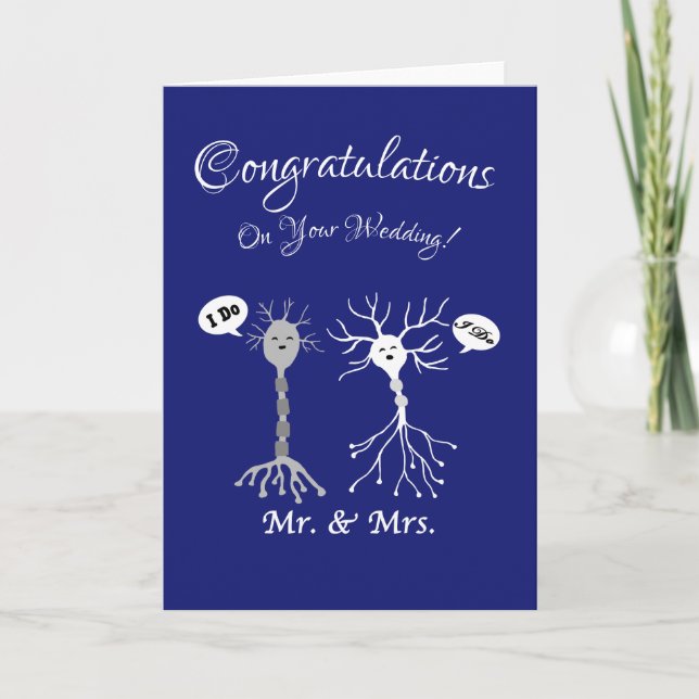Mr. & Mrs. Neuron Card (Front)