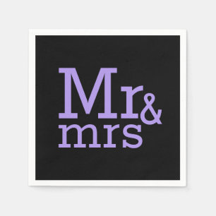 Mr & mrs Paper Napkins