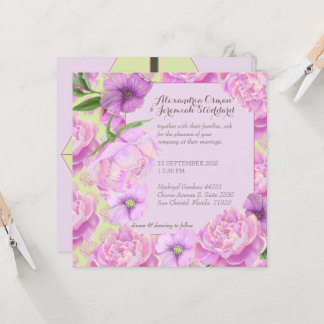 Mr & Mrs Party or Wedding Invitation