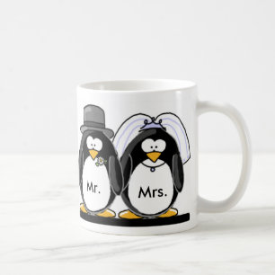 Mr & Mrs Penguin Coffee Mug