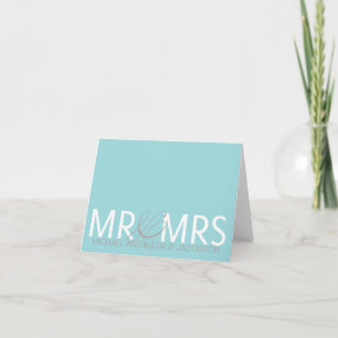 Mr. & Mrs. Personalised Notecards