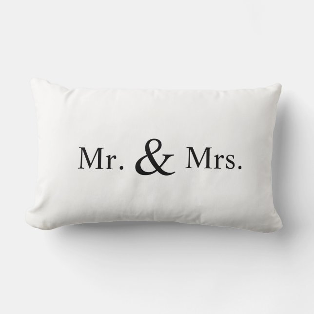 Mr. & Mrs. pillow (Front)