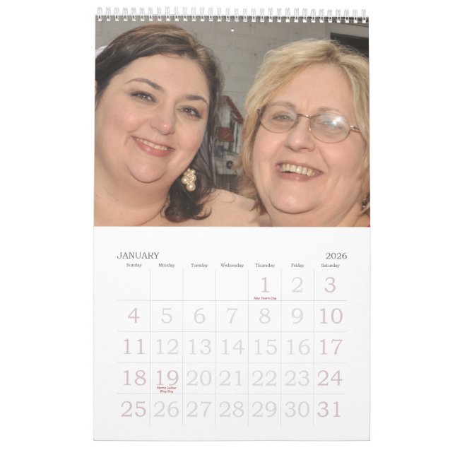 Mr. & Mrs. Quattlebaum 2011 Calendar (Jan 2026)