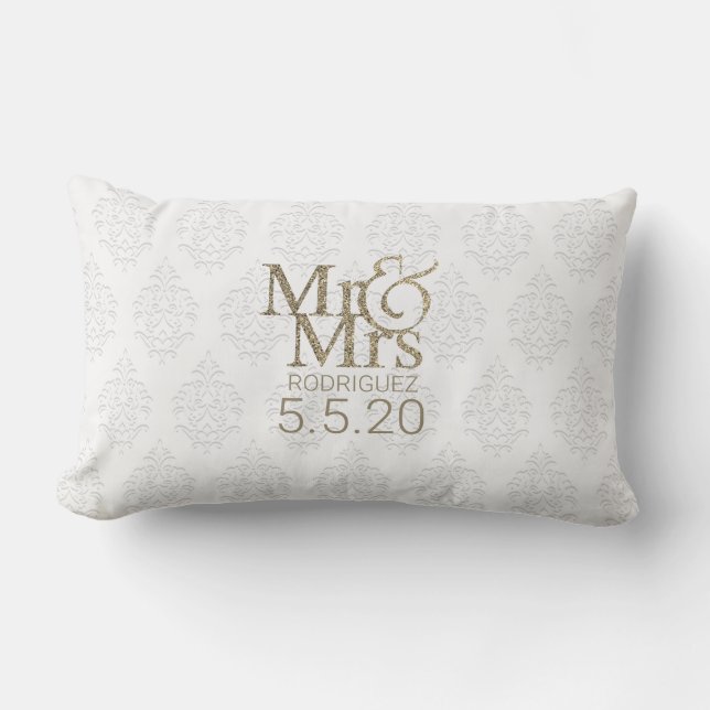 Mr. & Mrs. Royal Fairytale Lumbar Cushion (Front)