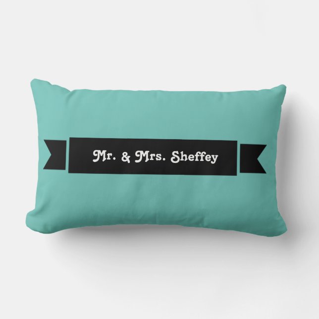 Mr. & Mrs. Template name Lumbar Cushion (Front)