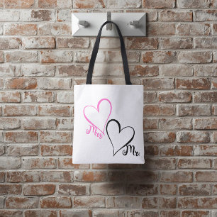 Mr. & Mrs. Tote Bag