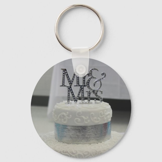 Mr&Mrs Wedding Key Ring (Front)