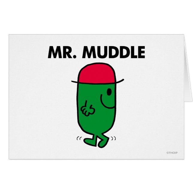 Mr. Muddle | Walking Backwards (Front Horizontal)
