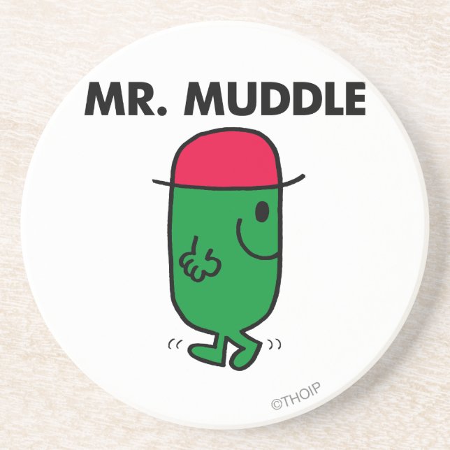 Mr. Muddle | Walking Backwards Coaster (Front)