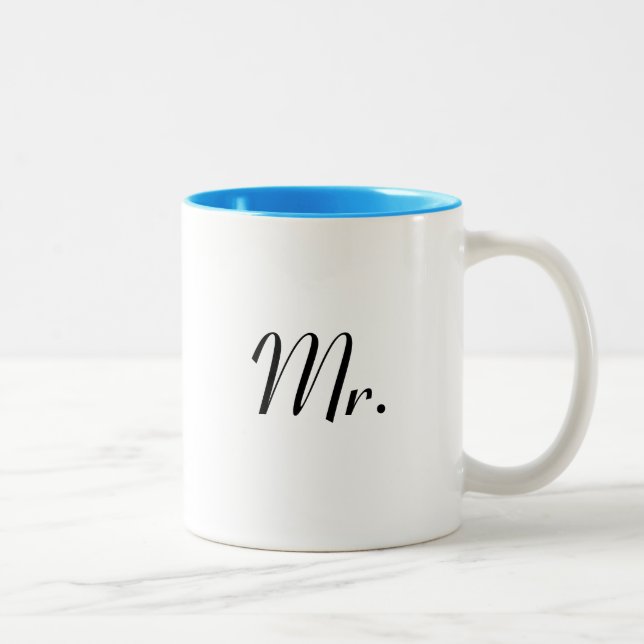 Mr mug - 1/2 part of Mr & Mrs mug set (Right)